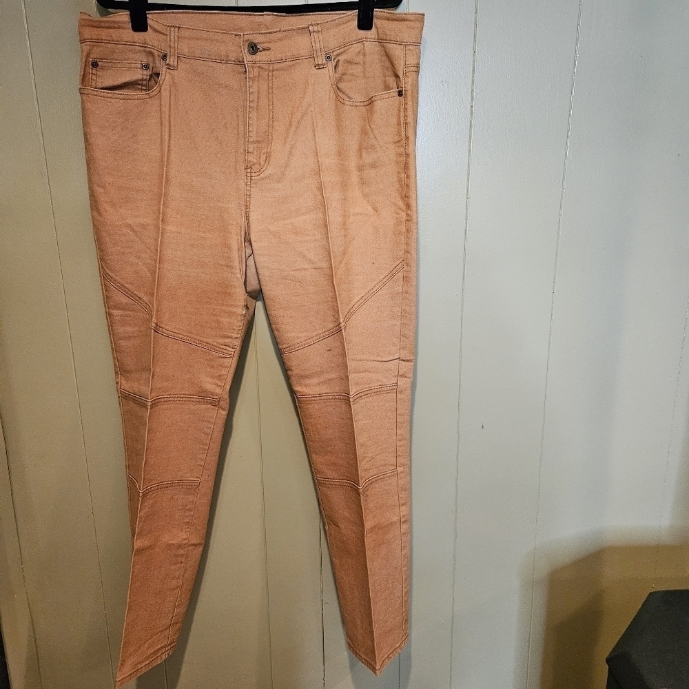 Diane Gilman DG2 Plus-Size 16 Riding Pants, Caraml Color Stylish & Stretchy